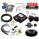 Полный комплект ГБО 4 поколения LPGTECH ONE + ред. Alaska + форс. Valtek 4цил. + тор. 42л. + мульт. Tomasetoo + Монтажный набор Полный комплект ГБО 4 поколения LPGTECH ONE + ред. Alaska + форс. Valtek 4цил. +